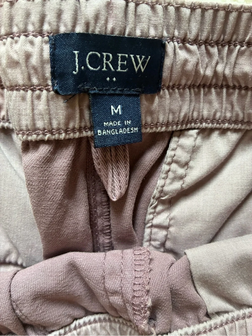 J. Crew Men's Drawstring Shorts - Mauve